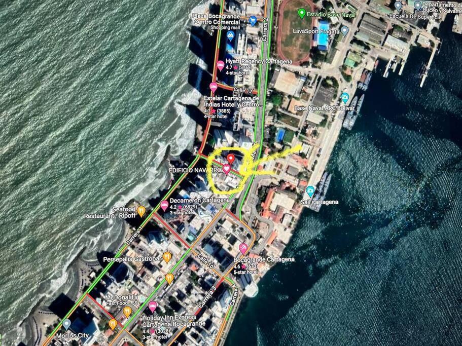3C Studio W Fast Wifi Work While Enjoy Cartagena Apartment Bagian luar foto